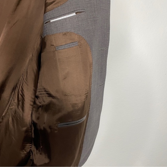 Yves Saint Laurent 100% Wool Mens Blazer Sport Coat Business Career Wear - Picture 10 of 13